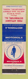 Matchbook Cover - Motorola Radio Appliances Harrisburg PA