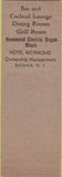 Matchbook Cover - Hotel Richmond Batavia NY