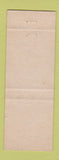 Matchbook Cover - NE Black Buick Pontiac Vauxhall New Bloomfield PA