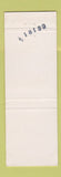 Matchbook Cover - Pittsburgh Athletic Club PA