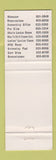 Matchbook Cover - St Clair Country Club Pittsburgh PA WEAR