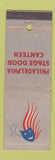 Matchbook Cover - Philadelphia Stage Door Canteen PA WEAR