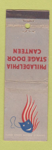 Matchbook Cover - Philadelphia Stage Door Canteen PA WEAR