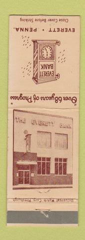 Matchbook Cover - Everett Bank PA