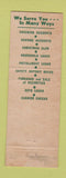 Matchbook Cover - Everett Bank PA