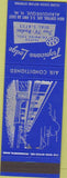 Matchbook Cover - Tropicana Lodge Albuquerque NM Route 66