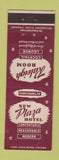 Matchbook Cover - New Plaza Hotel Harrisburg PA