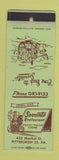 Matchbook Cover - Sorrento Restaurant Italian Joseph Albo Pittsburgh PA WEAR