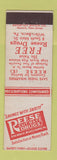 Matchbook Cover - Reese Cut Rate Drugs Wilkes Barre PA