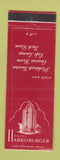 Matchbook Cover - Hotel Harrisburger Harrisburg PA