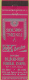 Matchbook Cover - Billman Hunt Funeral Chapel Minneapolis MN
