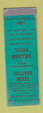Matchbook Cover - Sullivan HOTel Sherman PA