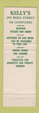 Matchbook Cover - Kelly's Restaurant Philadelphia PA