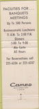 Matchbook Cover - Chiam Restaurant Chicago IL