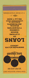 Matchbook Cover - Certified State Pawn Loans SAMPLE