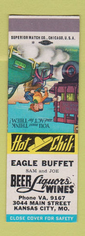 Matchbook Cover - Eagle Buffet Kansas City MO SAMPLE