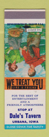 Matchbook Cover - Dale's Tavern Urbana IA SAMPLE