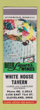 Matchbook Cover - White House Tavern Cleveland OH James Macerol SAMPLE