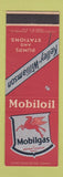 Matchbook Cover - Mobil oil gas Kelley Williamson Stations SAMPLE