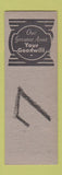 Matchbook Cover - McQuillan Welding Fabricators Pittsburgh PA SAMPLE
