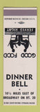Matchbook Cover - Dinner Bell  SAMPLE