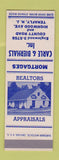 Matchbook Cover - Carle Bierhals Real Estate Tenafly NJ SAMPLE