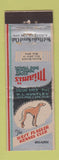 Matchbook Cover - West Flagler Kennel Club Miami FL dog racing