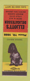 Matchbook Cover - Elliott's Deli Cocker Spaniel Buffalo NY