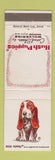 Matchbook Cover - Hugh Puppies Shoes Basset Hound