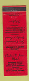 Matchbook Cover - Pauline Isaac Motel New Castle PA