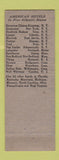 Matchbook Cover - Hotel Penn Alto Altoona PA