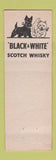 Matchbook Cover - LA Tortue Turtle Brussels Belgium