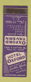Matchbook Cover - Oxford Tavern Seattle WA