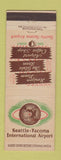 Matchbook Cover - Seattle Tacoma International Airport WA