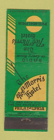 Matchbook Cover - Robert Morris Hotel Philadelphia PA