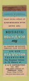 Matchbook Cover - RCA Victor TV Harrisburg PA WEAR
