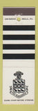 Matchbook Cover - The Normandie Hotel Philadelphia PA
