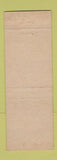 Matchbook Cover - Lycoming County Voture SOL Club Williamsport PA