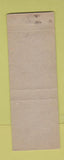 Matchbook Cover - Thomas Restaurant Bar Pittsburgh PA girlie