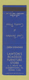 Matchbook Cover - Lawton's Roadside Furniture Store Elizabethtown PA
