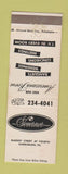 Matchbook Cover - Governor Hotel Harrisburg PA