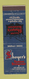 Matchbook Cover - Shoyer's Restaurant Philadelphia PA WEAR