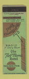 Matchbook Cover - Robert Morris Hotel Philadelphia PA WEAR