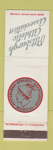 Matchbook Cover - Pittsburgh Athletic Association PA
