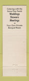 Matchbook Cover - Michele's Restaurant Philadelphia PA WEAR