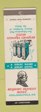 Matchbook Cover - Benjamin Franklin Hotel Philadelphia PA