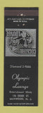 Matchbook Cover - Olympic Lounge Maywood NM