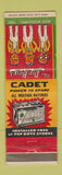 Matchbook Cover - Pep Boys Auto Pards Cadet Batteries