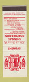 Matchbook Cover - Shen gas Corp Elkton Front Royal Winchester Harrisonburg VA