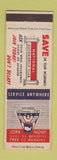 Matchbook Cover - National Automobile Club